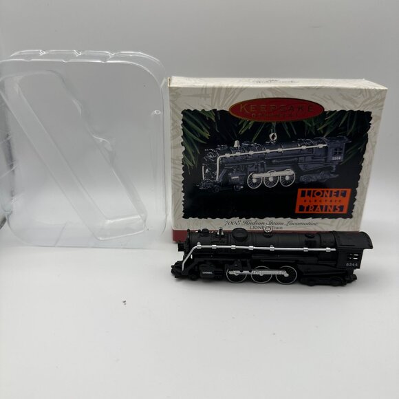 Hallmark Keepsake 700E Hudson Steam Locomotive 1996 Lionel Train in box Ornament - Picture 3 of 7